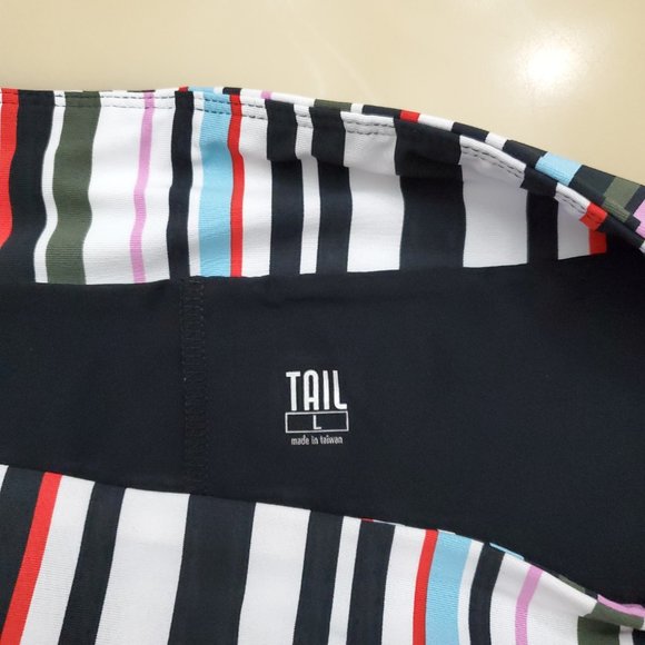 Tail Meadow Collection Honor Variegated Striped Flounce Skort - Picture 9 of 16